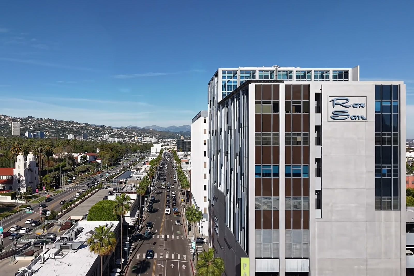 ROXSpa Beverly Hills — the Rox San building on North Roxbury Drive